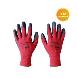 Guantes de Seguridad X12 Unidades Talla 9 - 1LACR09
