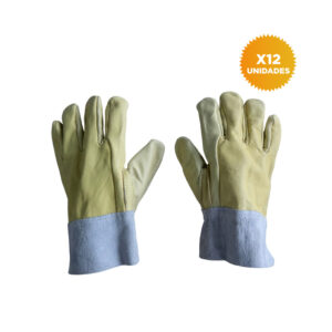 Guantes Vaqueta Tipo Ingeniero X12 Uds - 130I