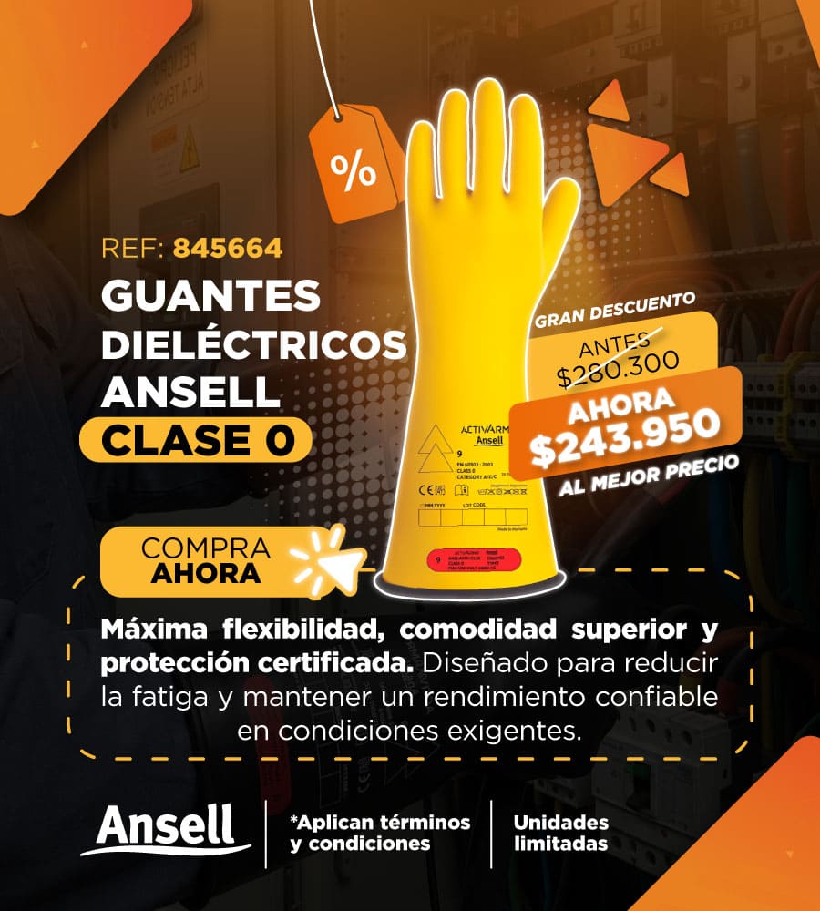 Promoción guantes dieléctricos CL0