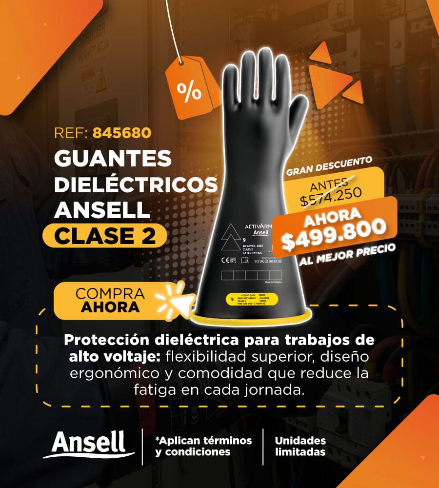 Promoción guantes dieléctricos CL2