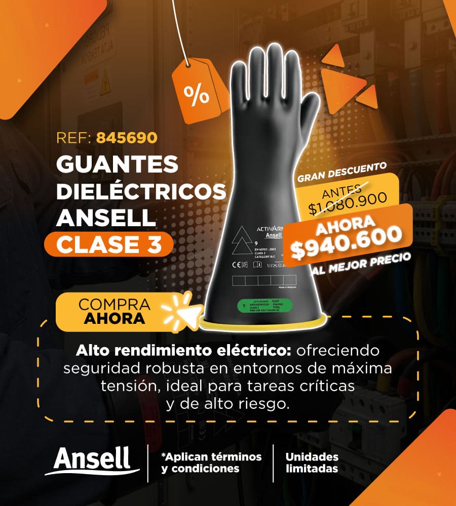 Promoción guantes dieléctricos CL3